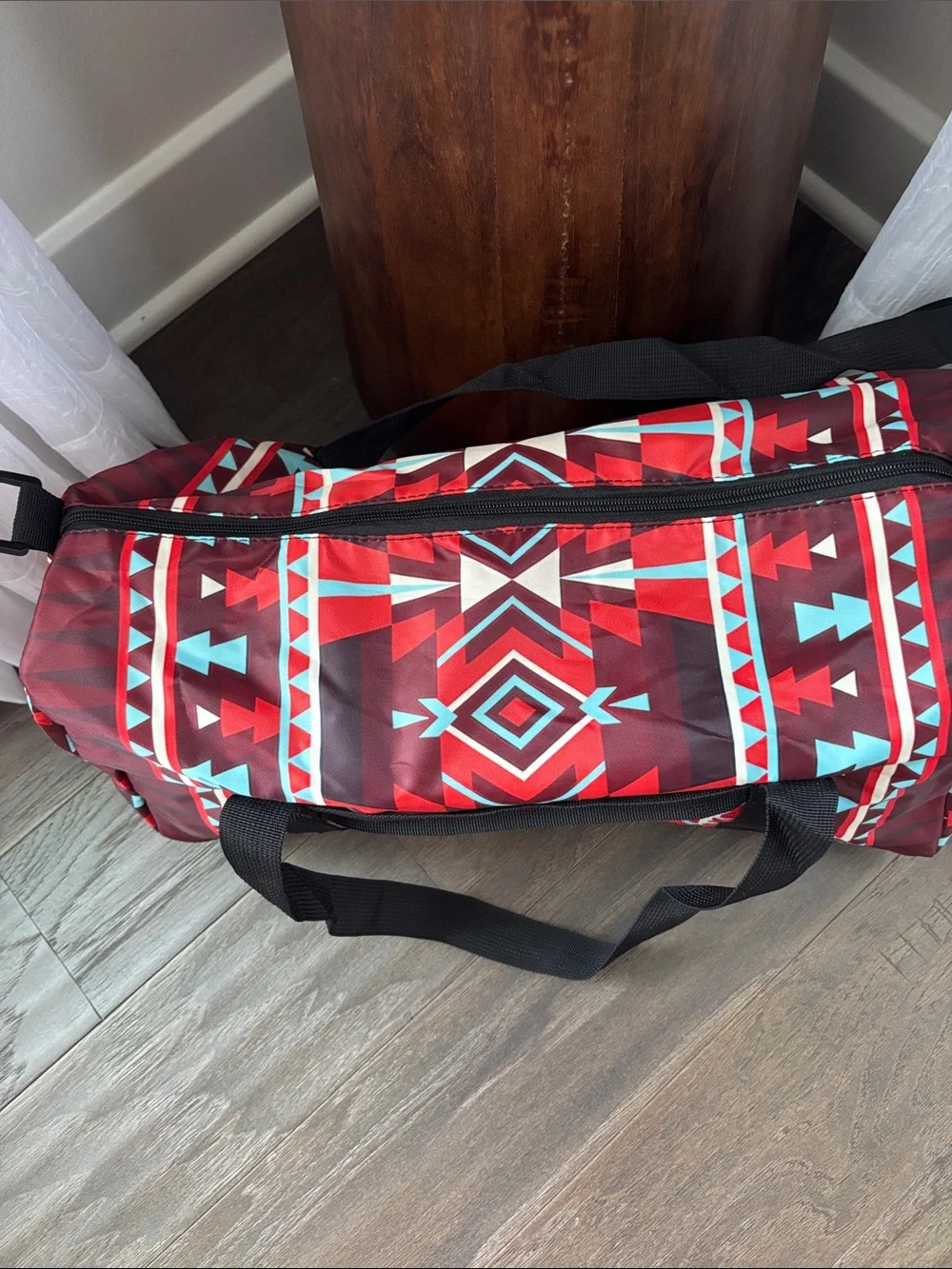 Calin Collection polyester light travel,zip top/interior & side pocket, light